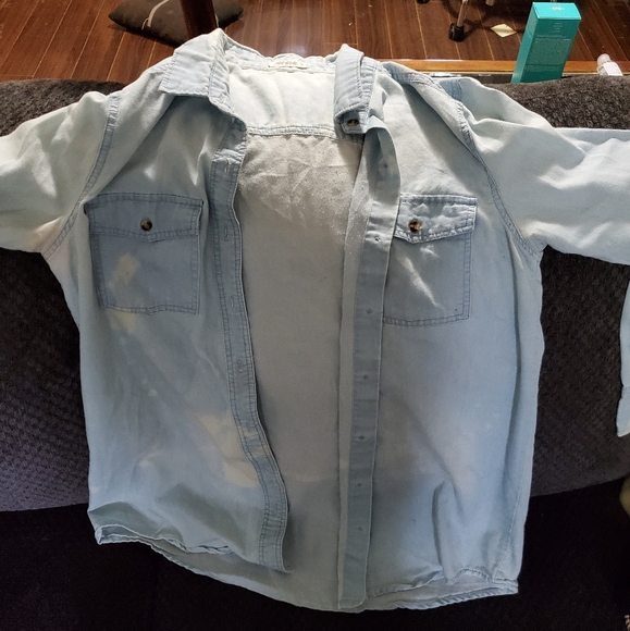 Jean button up shirt - Picture 1 of 1